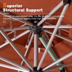 💥 PATIO RAIN GUARD LED FEED BY SOLAR ENERGY - Imagen 4