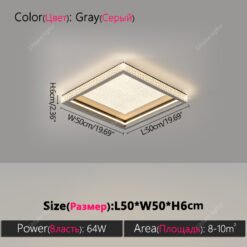 Lámpara de techo LED de diseño moderno, lámpara de techo con forma de anillo, adecuada para sala de estar, cocina, decoración romántica del hogar, luz de techo - Image 7
