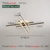 2025 new ceiling lamp Nordic modern LED lamp living room dining room bedroom lights ceiling chandelier - Image 19