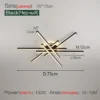 2025 new ceiling lamp Nordic modern LED lamp living room dining room bedroom lights ceiling chandelier - Image 21