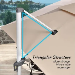 💥 PATIO RAIN GUARD LED FEED BY SOLAR ENERGY - Imagen 13