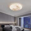 Lámpara de luna nórdica regulable sin niveles - Lámpara LED de pared/techo para sala de estar, dormitorio y decoración del hogar - Image 2