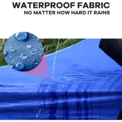 Carpa Toldo Plegable 3x3 Impermeable Reforzado Uso Rudo - Imagen 6