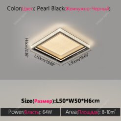 Lámpara de techo LED de diseño moderno, lámpara de techo con forma de anillo, adecuada para sala de estar, cocina, decoración romántica del hogar, luz de techo - Image 14