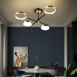 Nordic Light Luxury LED Lighting Branch Chandelier Living Room Bedroom Home Light Strip Lighting Wholesale Ceiling Light - Image 2