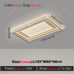 Lámpara de techo LED de diseño moderno, lámpara de techo con forma de anillo, adecuada para sala de estar, cocina, decoración romántica del hogar, luz de techo - Image 6
