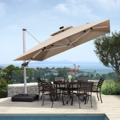 💥 PATIO RAIN GUARD LED FEED BY SOLAR ENERGY