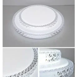 Modern Diamond Simple Design LED Ceiling Lamp White/Warm Light Bedroom Living Room Home Lighting Decorate Lustre Home Appliance - Image 5