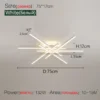 2025 new ceiling lamp Nordic modern LED lamp living room dining room bedroom lights ceiling chandelier - Image 15