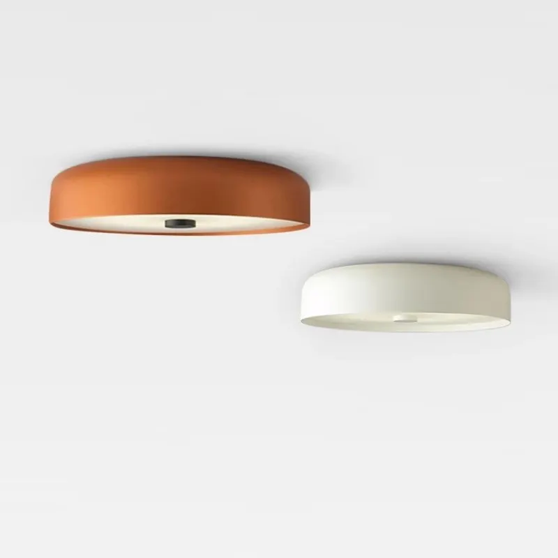 Lámpara de techo minimalista europea circular posmoderna minimalista creativa para restaurante, sala de estar, estudio, dormitorio infantil