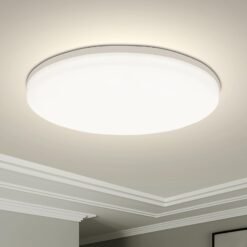 Lámpara de techo LED redonda, moderna, decorativa, para el hogar, 18/24/36/48 W, para sala de estar, dormitorio, cocina interior. - Image 7