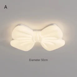 Creative Butterfly Knot Bedroom Led Ceiling Chandelier Modern Children's Room Lamp Home Decorate Living Room Dining Lamp Fixture - Image 6