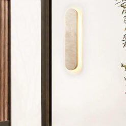 Lámpara de pared rectangular moderna de piedra natural, 3000/4000/5000 K, ideal para salón, dormitorio, comedor y baño. - Image 3