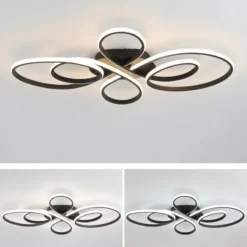 Low Floor Living Room Ceiling Lights Remote Control Modern LED Surface Mounted Light Fixture Dining Room led Ceiling Lamps Dimme - Image 3