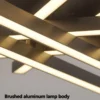2025 new ceiling lamp Nordic modern LED lamp living room dining room bedroom lights ceiling chandelier - Image 4
