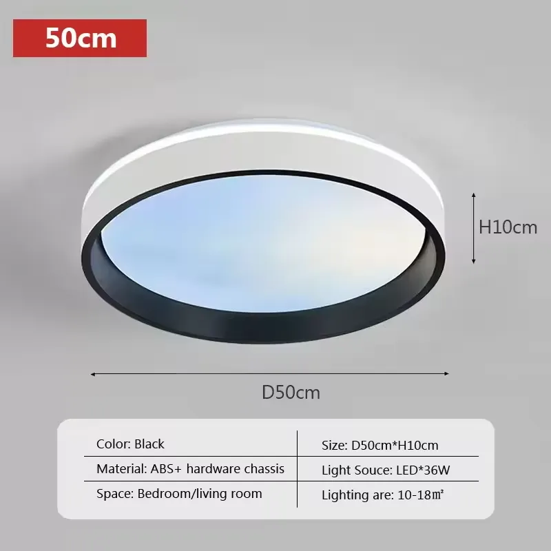 Blue sky light ceiling lamp for Bathroom Indoor Decor panel Kids room lamp Kitchen Natural Lighting Surface ceiling chandelier - Image 10