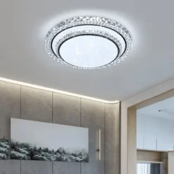 Modern Diamond Simple Design LED Ceiling Lamp White/Warm Light Bedroom Living Room Home Lighting Decorate Lustre Home Appliance - Image 3
