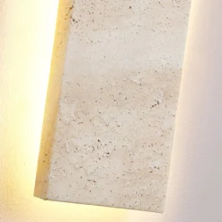 Lámpara de pared rectangular moderna de piedra natural, 3000/4000/5000 K, ideal para salón, dormitorio, comedor y baño. - Image 4
