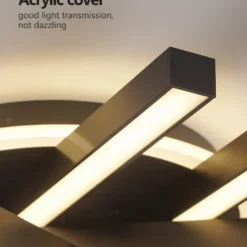 2025 new ceiling lamp Nordic modern LED lamp living room dining room bedroom lights ceiling chandelier - Image 5