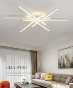 Alternative view of 2025 new ceiling lamp Nordic modern LED lamp living room dining room bedroom lights ceiling chandelier