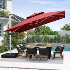 💥 PATIO RAIN GUARD LED FEED BY SOLAR ENERGY - Imagen 7