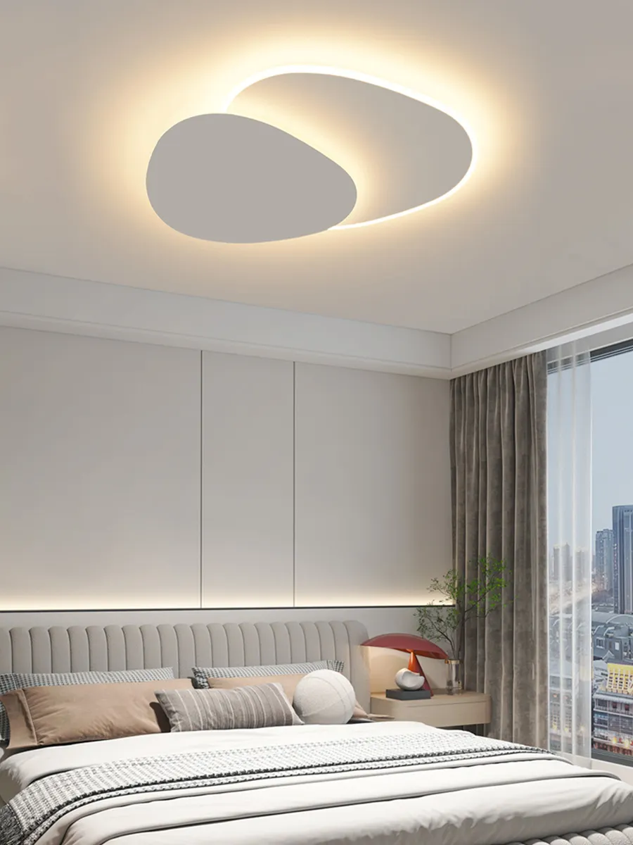 Living room main light oval eye protection lamp minimalist art bedroom ceiling light modern minimalist design ceiling - Image 3