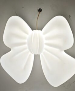 Alternative view of Creative Butterfly Knot Bedroom Led Ceiling Chandelier Modern Children's Room Lamp Home Decorate Living Room Dining Lamp Fixture