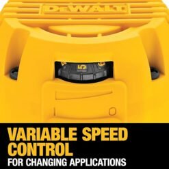 Max DWP611 1.25 HP Fresadora Compacta de Velocidad Variable y Par de Torsión, 1.25 Hp con Luz LED - Imagen 5