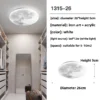 Lámpara de luna nórdica regulable sin niveles - Lámpara LED de pared/techo para sala de estar, dormitorio y decoración del hogar - Image 7