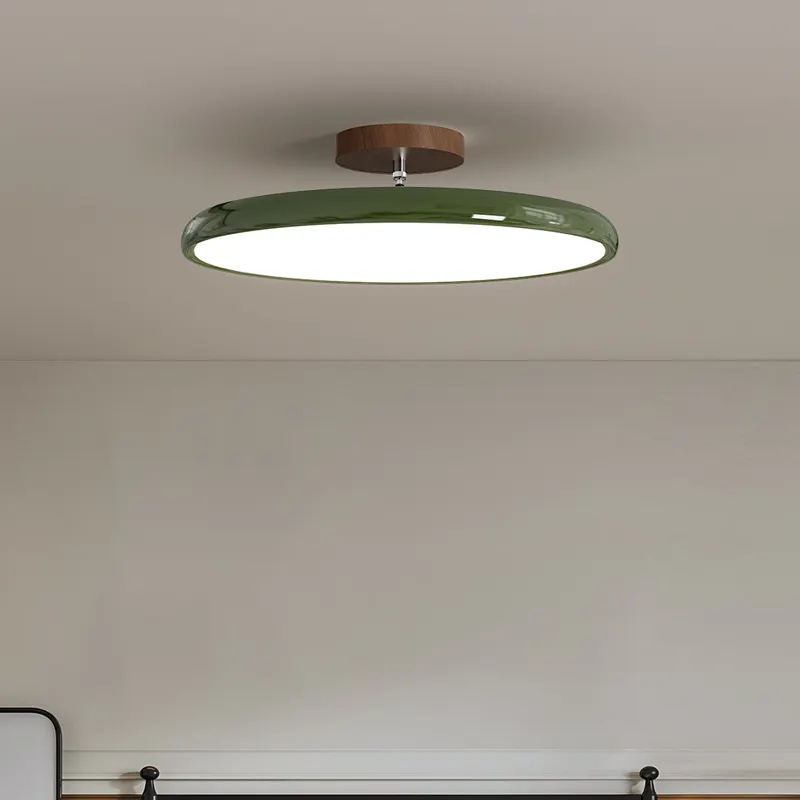 Lámpara de techo LED redonda retro para sala de estar, hogar, hotel, dormitorio, vintage, para habitación infantil - Image 4