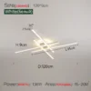 2025 new ceiling lamp Nordic modern LED lamp living room dining room bedroom lights ceiling chandelier - Image 12