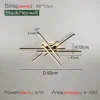 2025 new ceiling lamp Nordic modern LED lamp living room dining room bedroom lights ceiling chandelier - Image 20