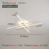 2025 new ceiling lamp Nordic modern LED lamp living room dining room bedroom lights ceiling chandelier - Image 13