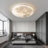 Lámpara de luna nórdica regulable sin niveles - Lámpara LED de pared/techo para sala de estar, dormitorio y decoración del hogar - Image 3