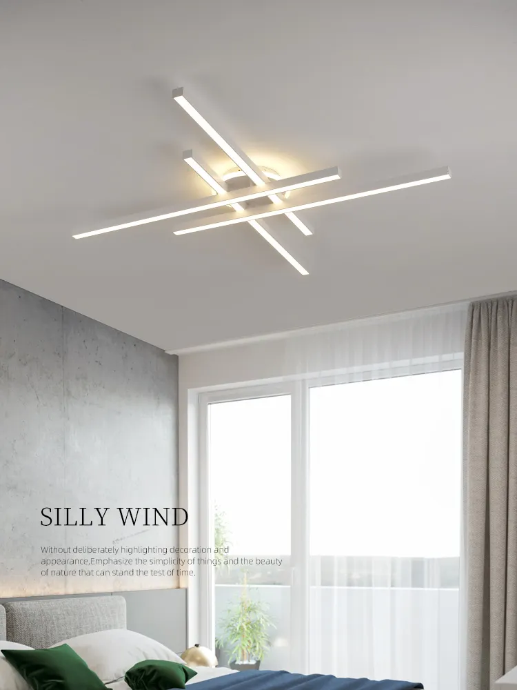 2025 new ceiling lamp Nordic modern LED lamp living room dining room bedroom lights ceiling chandelier - Image 3