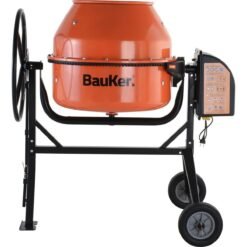 Trompo Mezclador Eléctrico 1.14HP 210 Lt Bauker